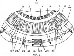 Устройство крепления лобовых частей обмотки статора турбогенератора (патент 2550085)
