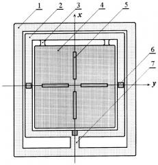 Чувствительный элемент интегрального акселерометра (патент 2246734)