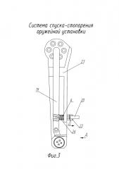 Система спуска-стопорения оружейной установки (патент 2626786)