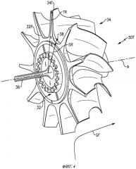 Колесо радиальной турбины для газотурбинного двигателя (патент 2485324)