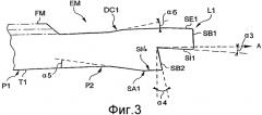 Сборка из двух расширяющихся резьбовых трубных соединений и способ ее реализации (патент 2351836)
