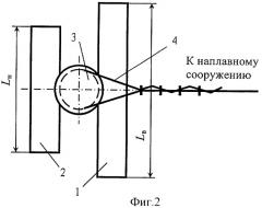 Устройство для берегового крепления наплавных сооружений (патент 2313632)