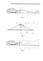 Способ управления автоматическим транспортным средством (патент 2649962)