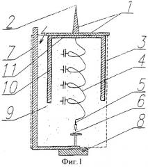 Молниеотвод с ускоренной ионизацией воздуха (патент 2336617)