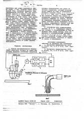 Способ автоматического направления сварочной головки по стыку и устройство для его осуществления (патент 692704)