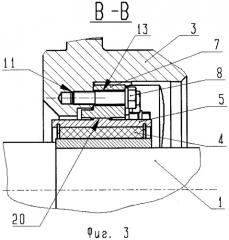 Подшипниковая опора лопастного насоса (патент 2357105)