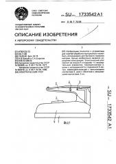 Электрический утюг (патент 1733542)