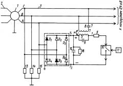 Генератор гутина к.и. ввода токов сигналов в трехфазную линию электропередачи (патент 2302079)