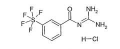 Пентафторсульфанилбензоилгуанидины, способ их получения, их применение и лекарственное средство (патент 2315752)