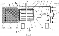 Автономный воздухонагреватель (патент 2656773)