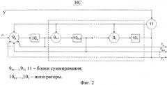 Адаптивная система управления для динамических объектов с периодическими коэффициентами и наблюдателем (патент 2429516)