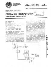 Устройство контроля заданного диаметра намотки (патент 1281479)