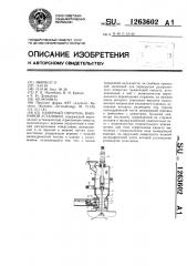 Камерный питатель вакуумной установки (патент 1263602)