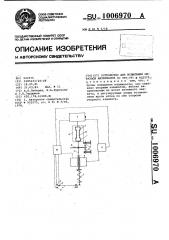 Устройство для испытания образцов материалов (патент 1006970)