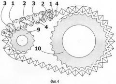 Перекрестно-сдвоенная цепь (патент 2382255)