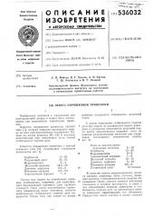 Шихта порошковой проволоки (патент 536032)
