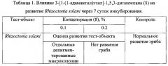 Способ получения 3-[1-(1-адамантил)этил]-1,5,3-дитиазепана и его применение в качестве средства с фунгицидной активностью (патент 2574292)