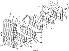 Способ и приспособление для изготовления (сигаретных) пачек (патент 2532920)