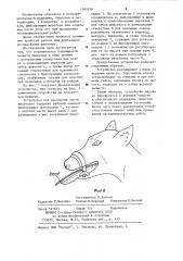 Устройство для раскрытия пасти животных (патент 1181658)