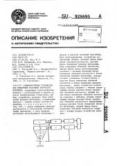 Радиоизотопное устройство для измерения массовой текучести порошков (патент 928895)