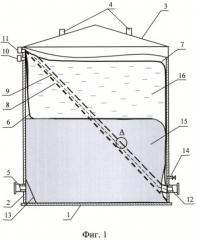 Резервуар для хранения жидких углеводородов (патент 2502660)