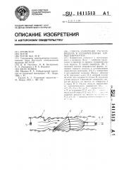 Способ измерения расхода воздуха в незакрепленных горных выработках (патент 1411513)