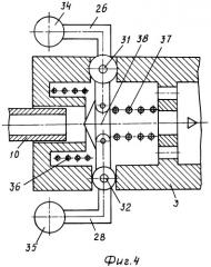 Пневматический привод со струйным двигателем со стабилизированной скоростью вращения (патент 2295658)