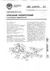 Система воздушного отопления компрессорной станции магистрального газопровода (патент 1343195)