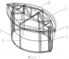 Пассажирский модуль колеса обозрения (варианты) (патент 2483778)