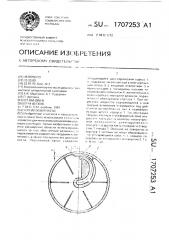 Черпаковый насос (патент 1707253)