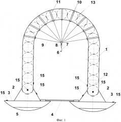 Надувная плавающая опора для удержания плавающего каната (патент 2531778)