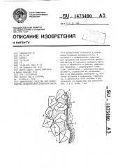 Дефибрерное средство для производства механической древесной массы (патент 1475490)