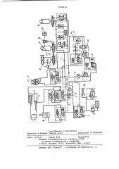 Гидросистема трубогибочной машины с программным управлением (патент 1000138)