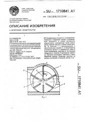 Роторный пластинчатый компрессор (патент 1710841)