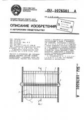 Устройство для гальванического покрытия деталей сложной конфигурации (патент 1076501)