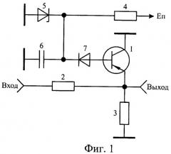 Ограничитель амплитуды высоковольтных однополярных импульсов (патент 2467472)