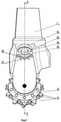 Буровое долото (патент 2244798)