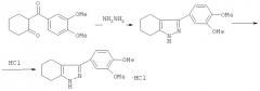 3-(3,4-диметоксифенил)-4,5,6,7-тетрагидроиндазола гидрохлорид, анальгетическое и противомикробное средство (патент 2485105)