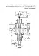 Способ бесконтактного охлаждения поршней, штоков и цилиндров многоцилиндрового однотактного двигателя с внешней камерой сгорания насосом с электроприводом (патент 2623025)