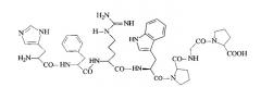 Равномерномеченный дейтерием или тритием his-phe-arg-trp-pro-gly-pro (патент 2544016)