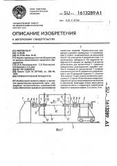 Горизонтальный вращатель (патент 1613289)
