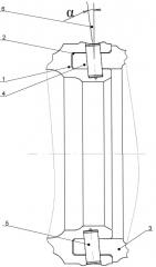 Штифтовое соединение для вала турбомашины (патент 2656166)