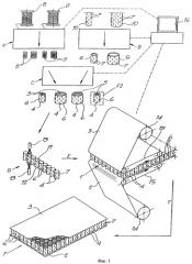 Способ изготовления сердцевины матраца (патент 2355274)