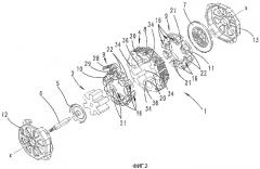 Реактивный электродвигатель и способ намотки реактивного электродвигателя (патент 2347311)
