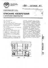 Устройство для бетонирования откосов (патент 1273434)