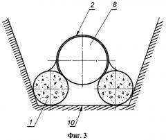 Устройство для балластировки трубопровода (варианты) (патент 2464473)