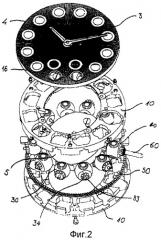 Часы с регулируемым часовым кругом (патент 2412457)