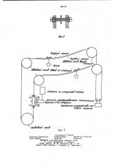 Устройство для определения местонахождения движущегося вагона подвесной канатной дороги маятникового типа (патент 984906)