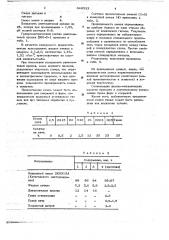 Смесь для изготовления литейных стержней и форм (патент 648322)