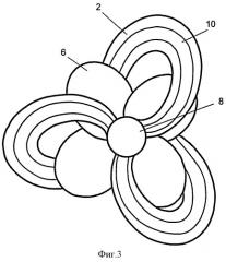 Соосный коаксиальный пропеллер (варианты) (патент 2478522)